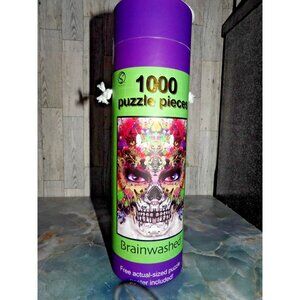 The Supply Line Brainwashed 1000 Piece Skull Jigsaw Puzzle 20"x28"